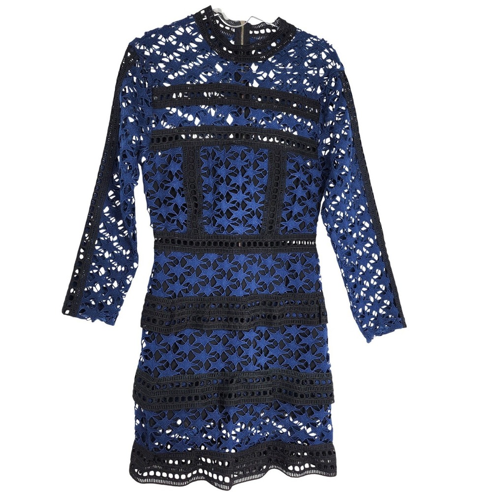Womens Celestial Witchy Star Tiered Midi Dress Indie Rocker Punk Fairy Grunge XS